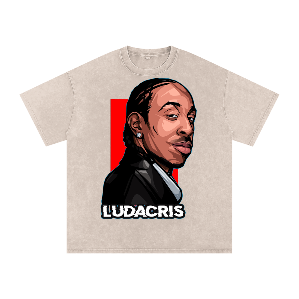 Ludacris Acid Wash Oversize T-Shirt