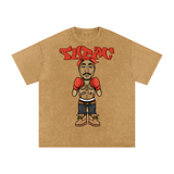 Tupac Shakur Acid Wash Oversize T-Shirt