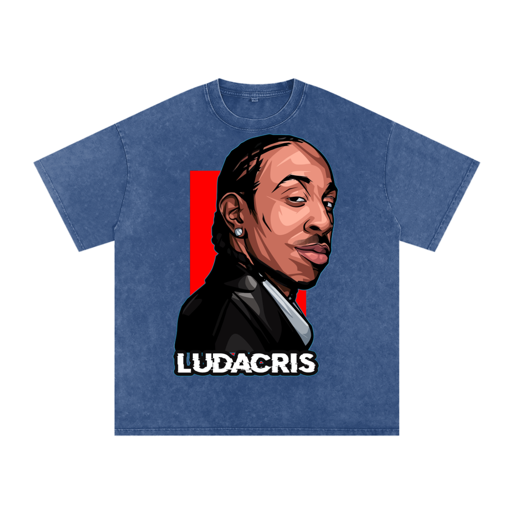 Ludacris Acid Wash Oversize T-Shirt