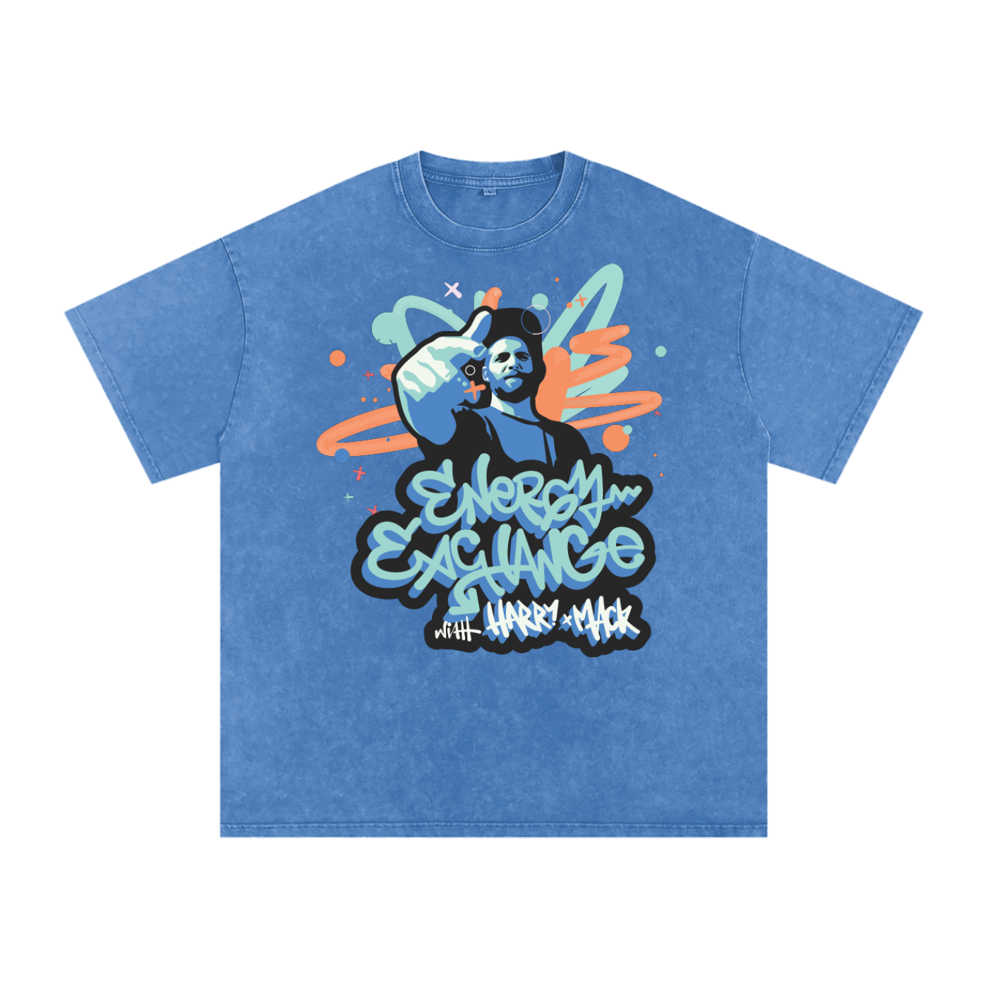 Harry x Mack Acid Wash Oversize T-Shirt