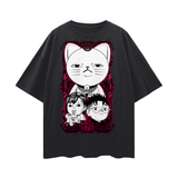 Turbo Granny Dandadan Streetwear Loose Drop Shoulder T-Shirt