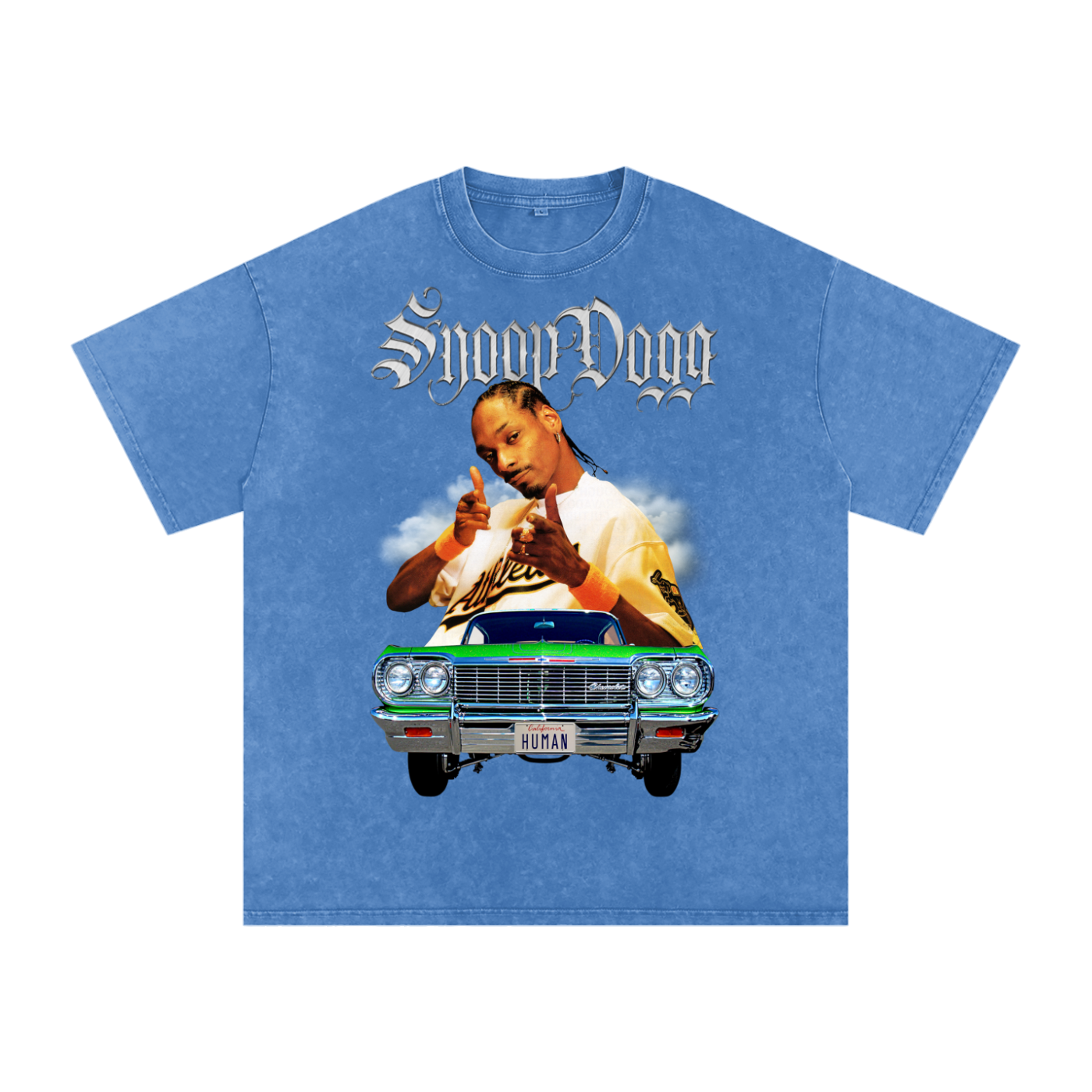 Snoop Dogg Acid Wash Oversize T-Shirt