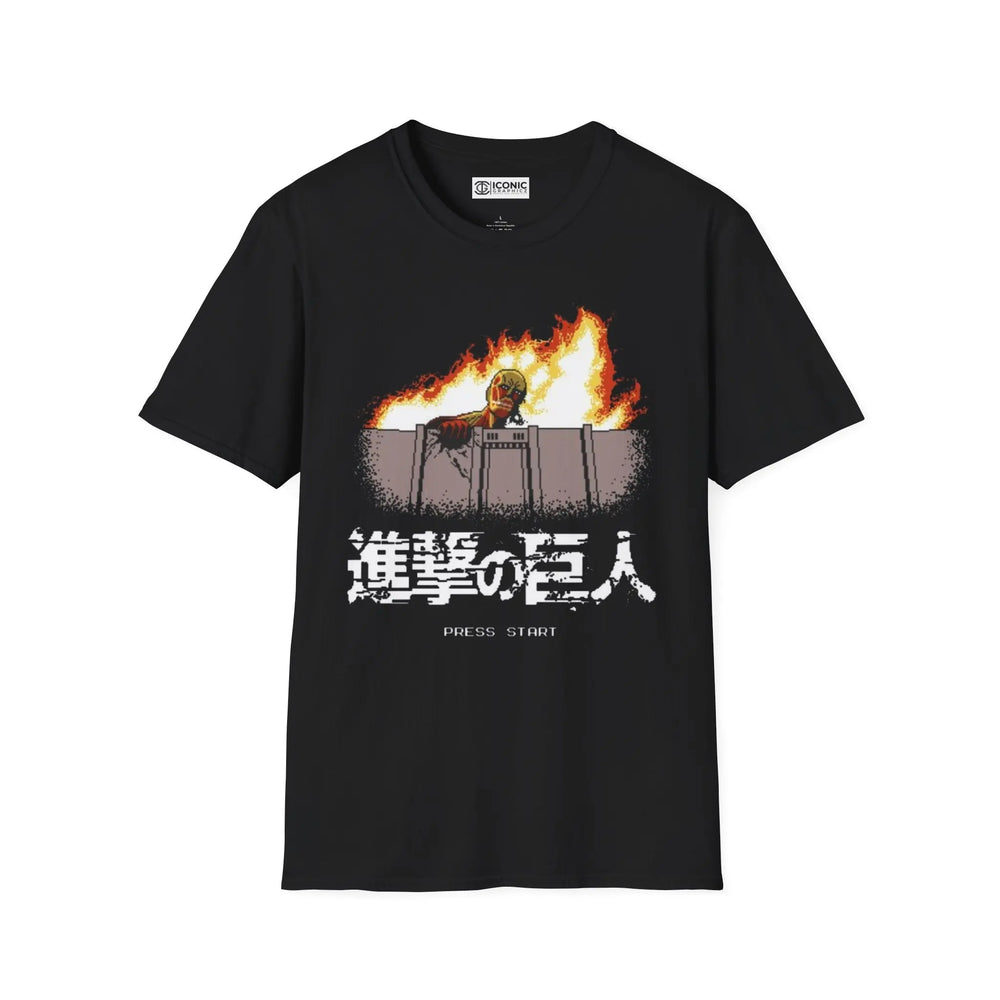 colossal titan Attack on Titan T-Shirt Printify