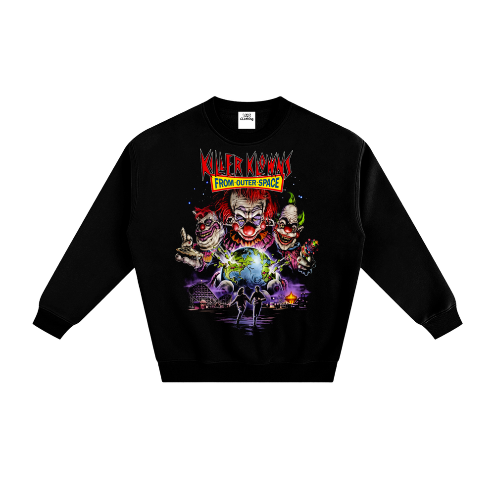 Killer klowns from out of Space Fleeced Sweatshirt