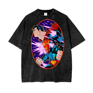 Superman Oversize Snow Washed T-Shirt ODMPOD