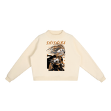 Shishiba Sakamoto Days Essential Fleece Mid-Neck Crew Sweatshirt