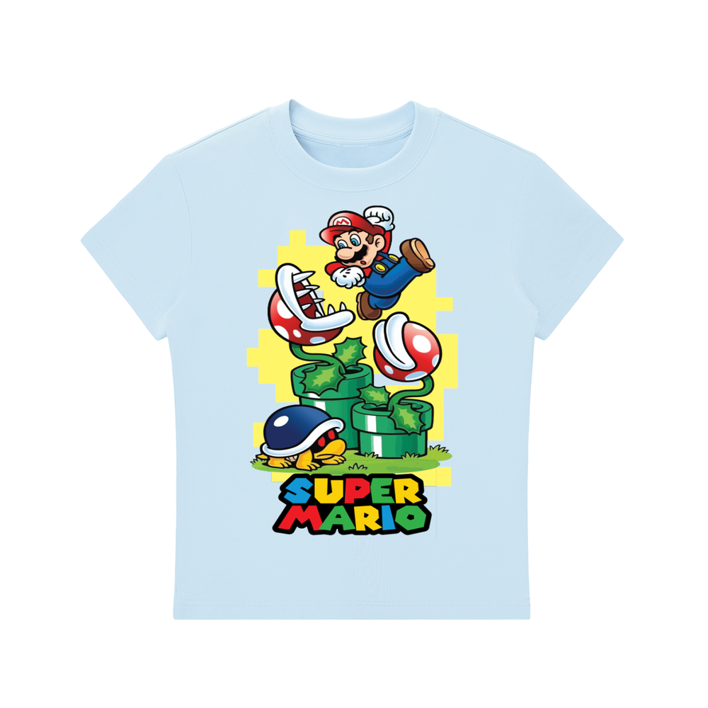 Essential Bodycon Crewneck T-Shirt