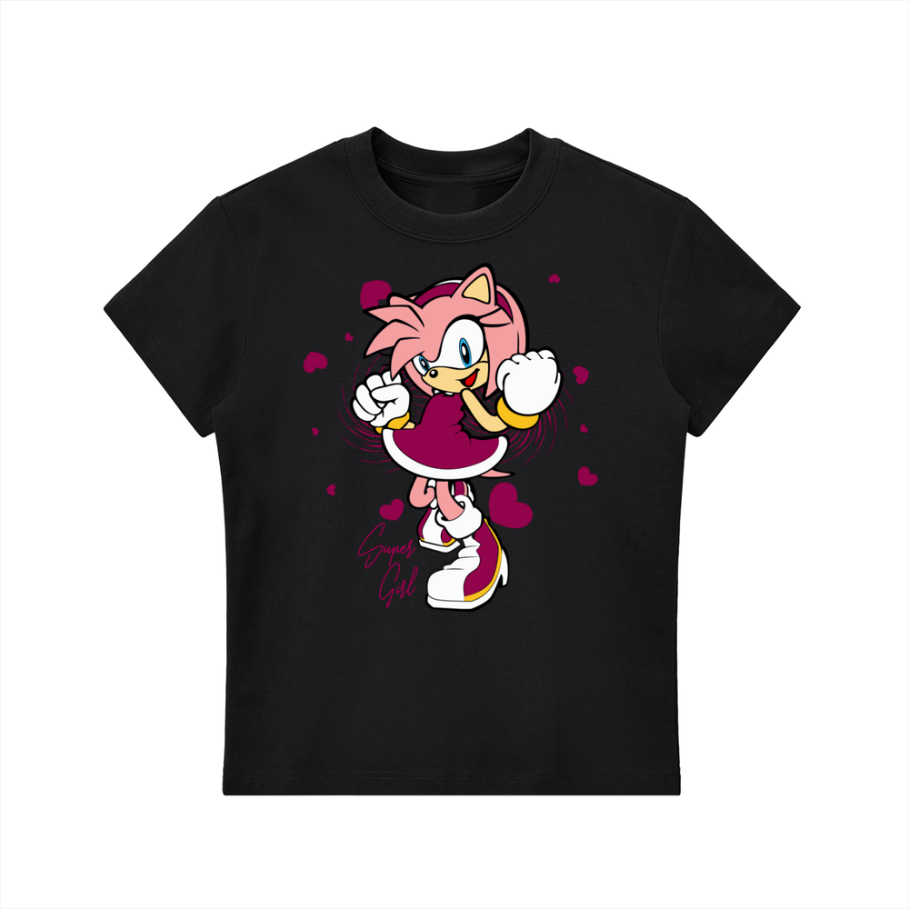 Essential Bodycon Crewneck T-Shirt