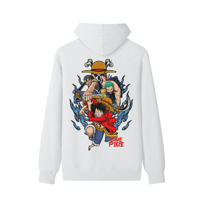 Straw hats One Piece Hoodie - 