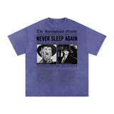 Freddy Krueger Acid Wash Oversize T-Shirt