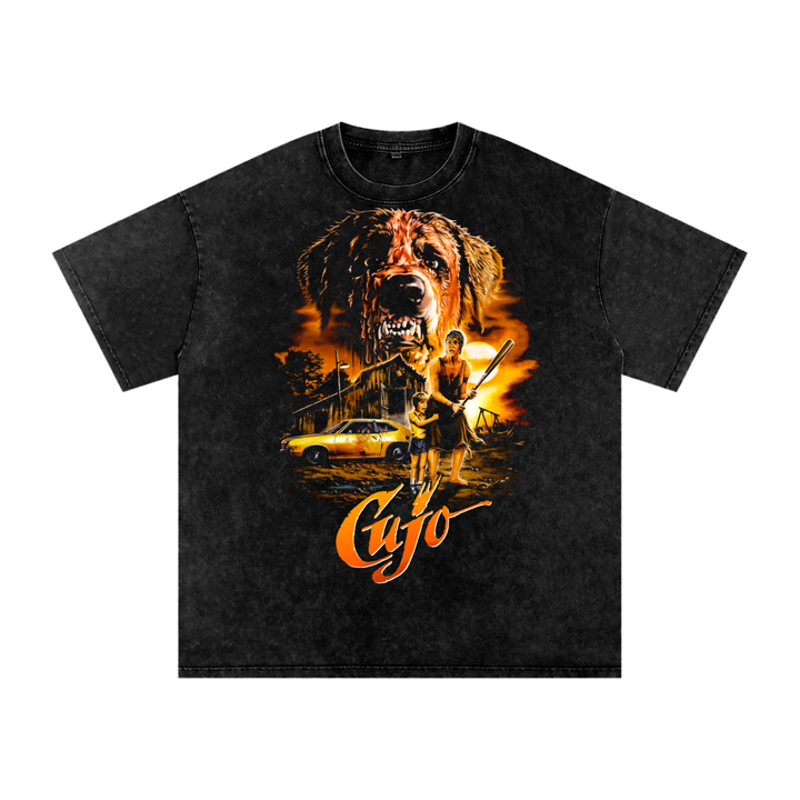 Cujo Acid Wash Oversize T-Shirt