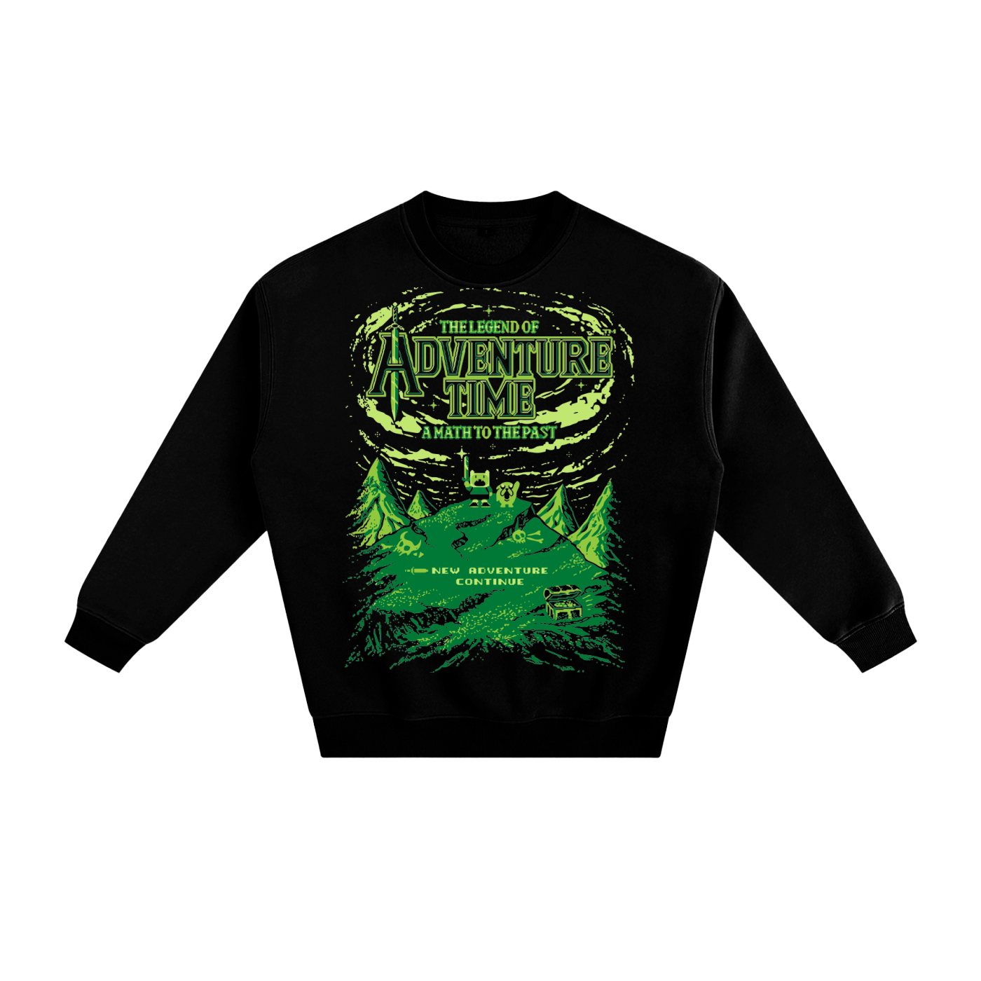 Adventure Time Fleeced Sweatshirt