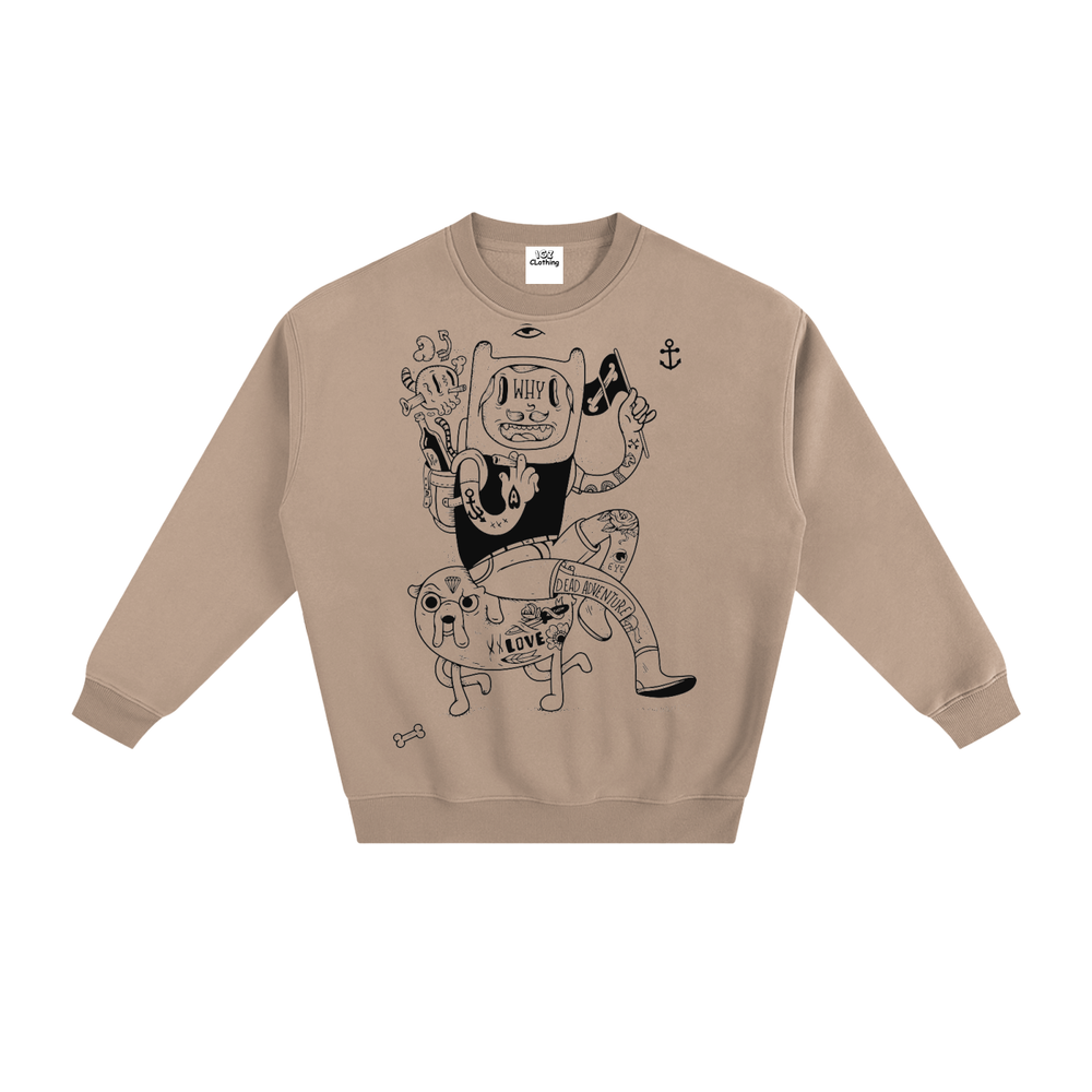 Adventure Time Fleeced Sweatshirt