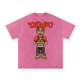 Tupac Shakur Acid Wash Oversize T-Shirt