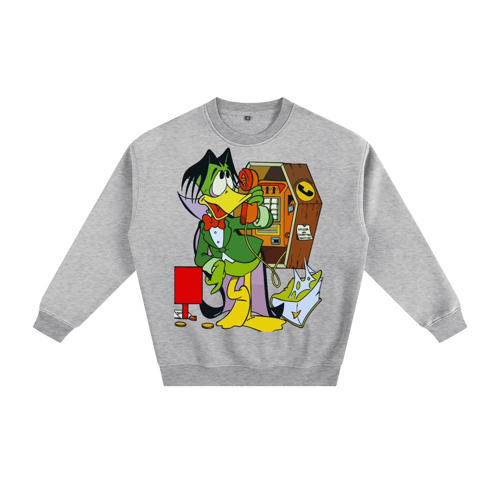 Duck Dracula Fleeced Sweatshirt