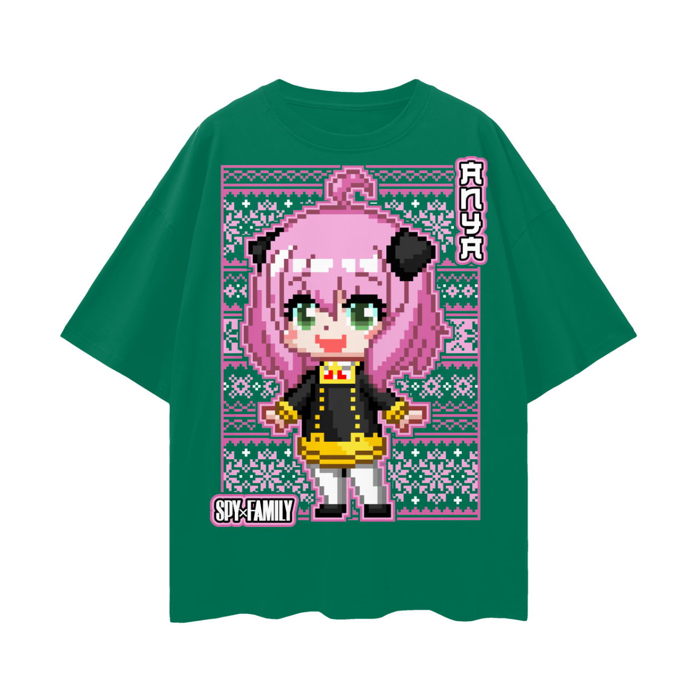 Anya Spy x Family Oversize Deep Drop Shoulder Tee