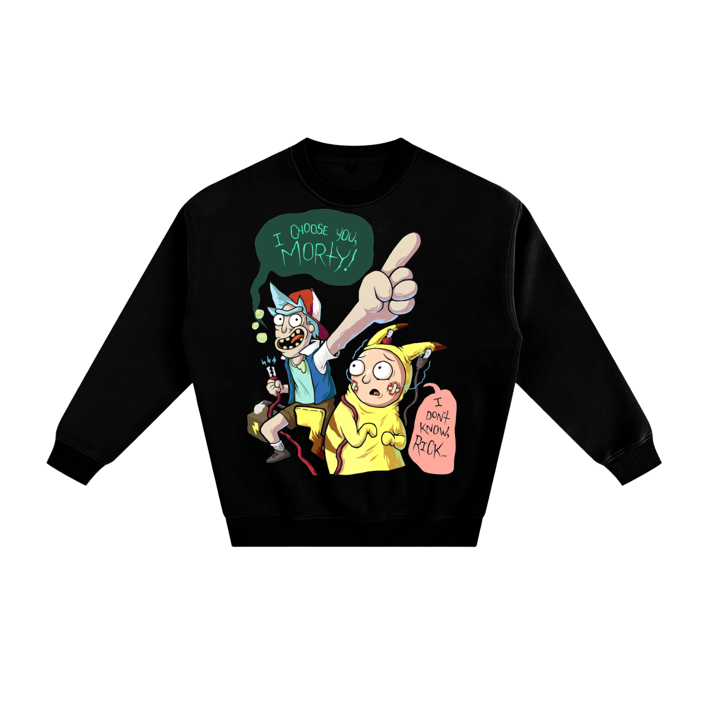 Rick and Morty Fleeced Sweatshirt