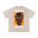 Juice Wrld Acid Wash Oversize T-Shirt
