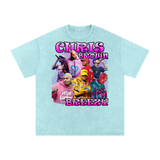 Chris Brown Acid Wash Oversize T-Shirt