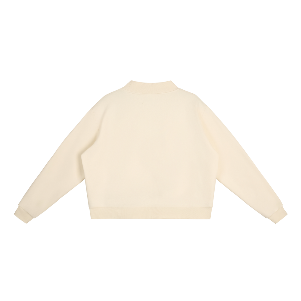 Akao Sakamoto Days Essential Fleece Mid-Neck Crew Sweatshirt