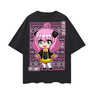 Anya Spy x Family Oversize Deep Drop Shoulder Tee