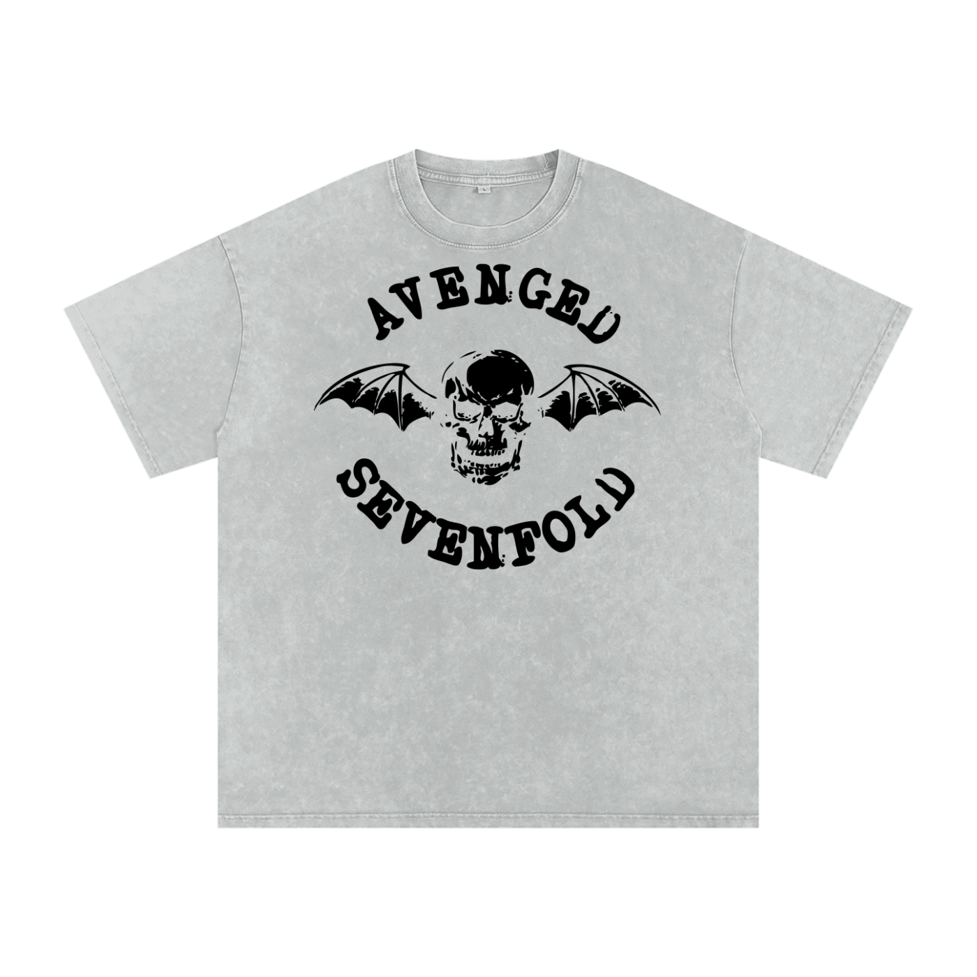 Avenged Sevenfold Acid Wash Oversize T-Shirt