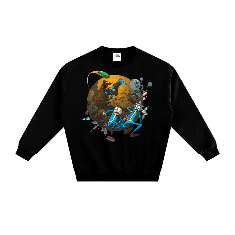 Rick and Morty Fleeced Sweatshirt