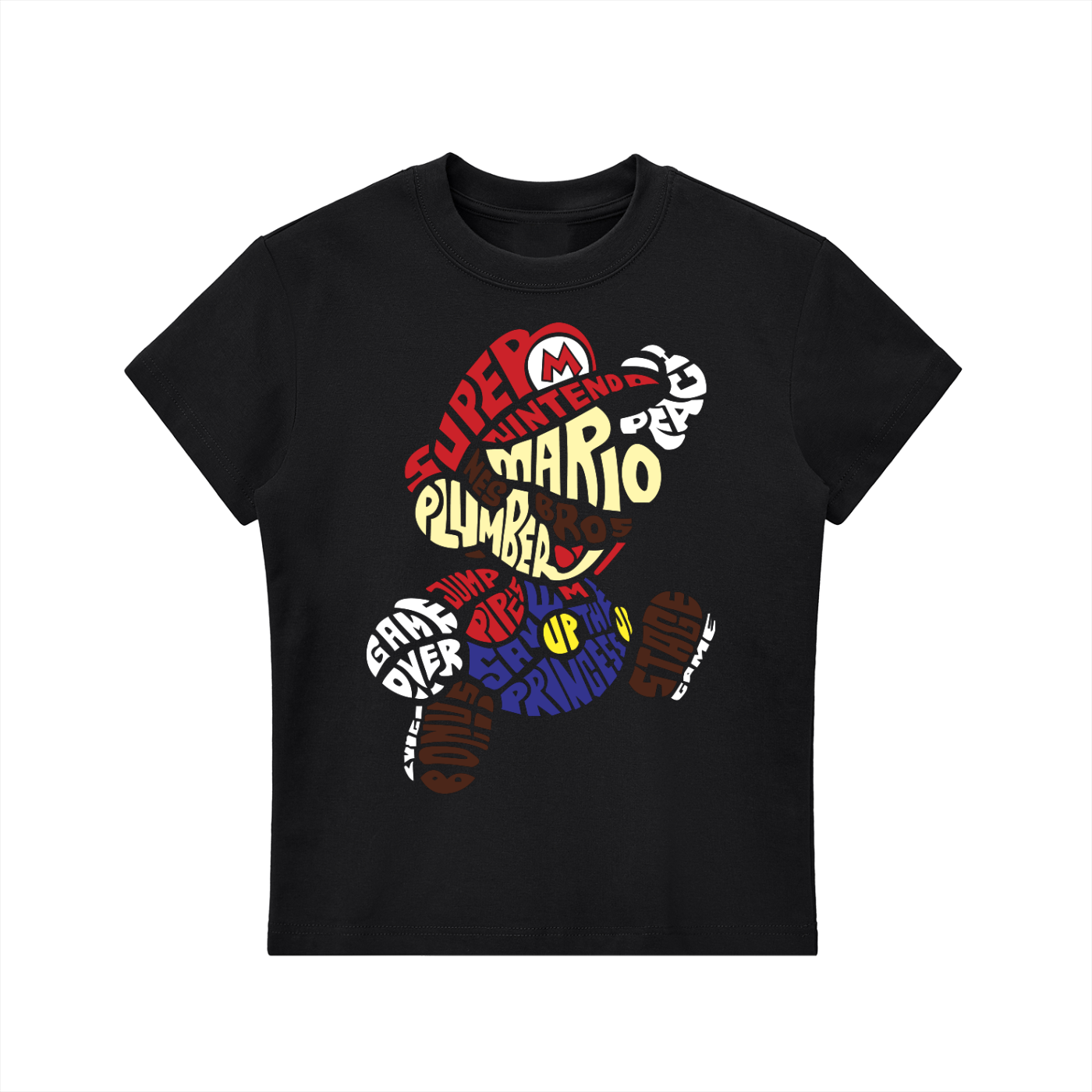 Essential Bodycon Crewneck T-Shirt