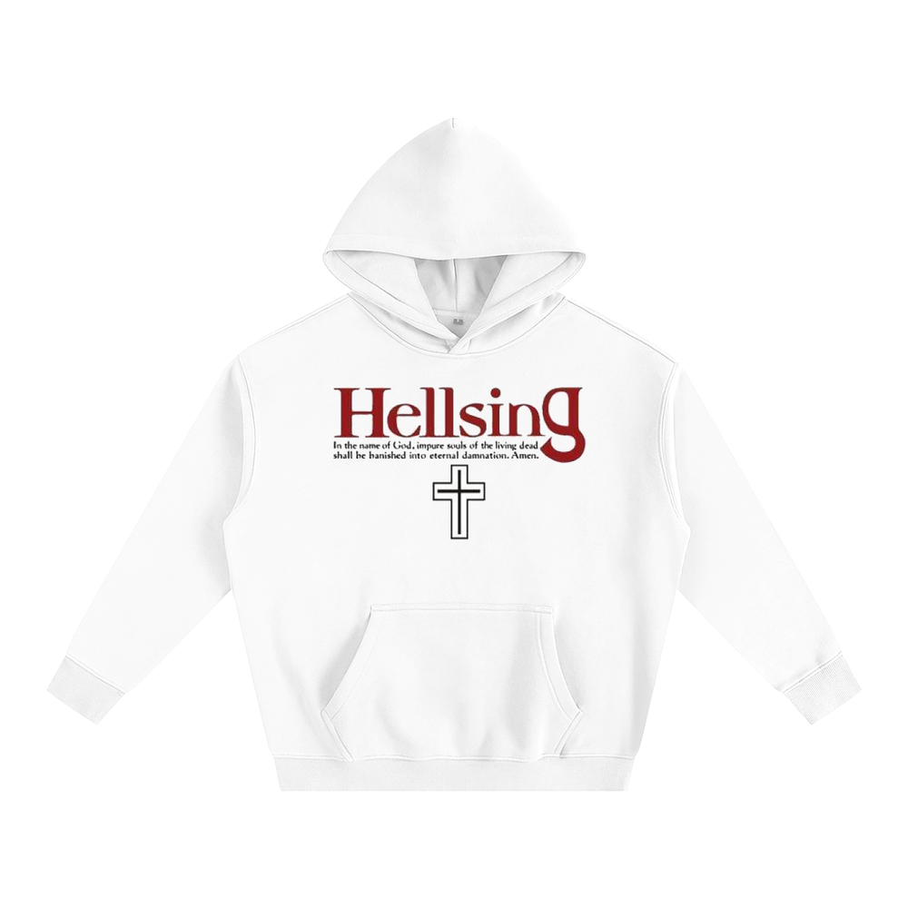 Hellsing Organization Oversize Fleeced Hoodie