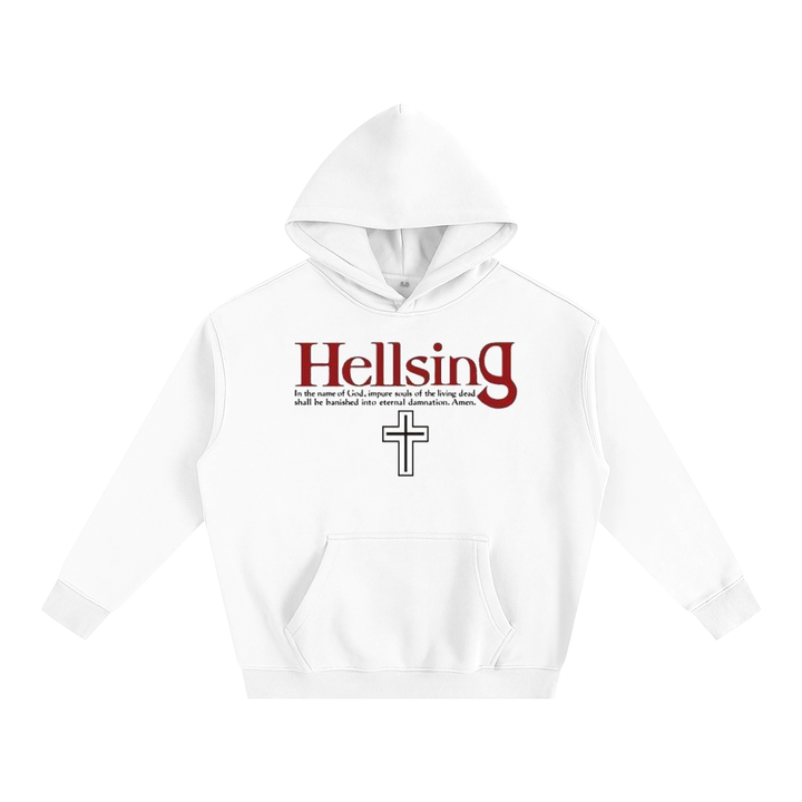 Hellsing Organization Oversize Fleeced Hoodie