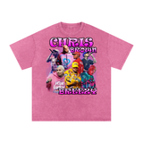 Chris Brown Acid Wash Oversize T-Shirt