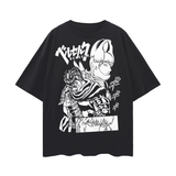 Gutz Berserk Oversize Deep Drop Shoulder Tee