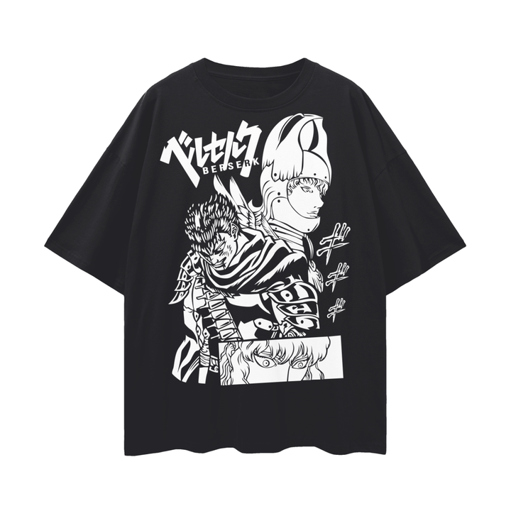 Gutz Berserk Oversize Deep Drop Shoulder Tee