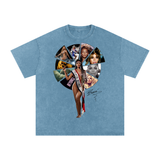 Beyonce Cowboy Carter Acid Wash Oversize T-Shirt