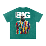Biggie Acid Wash Oversize T-Shirt - 250 GSM