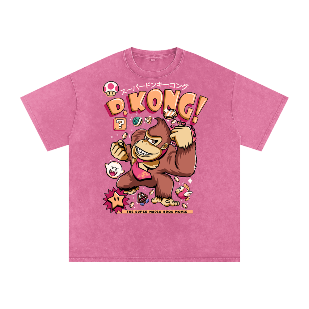 Donkey Kong Acid Wash Oversize T-Shirt