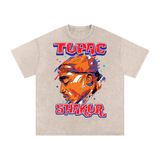 Tupac Shakur Acid Wash Oversize T-Shirt