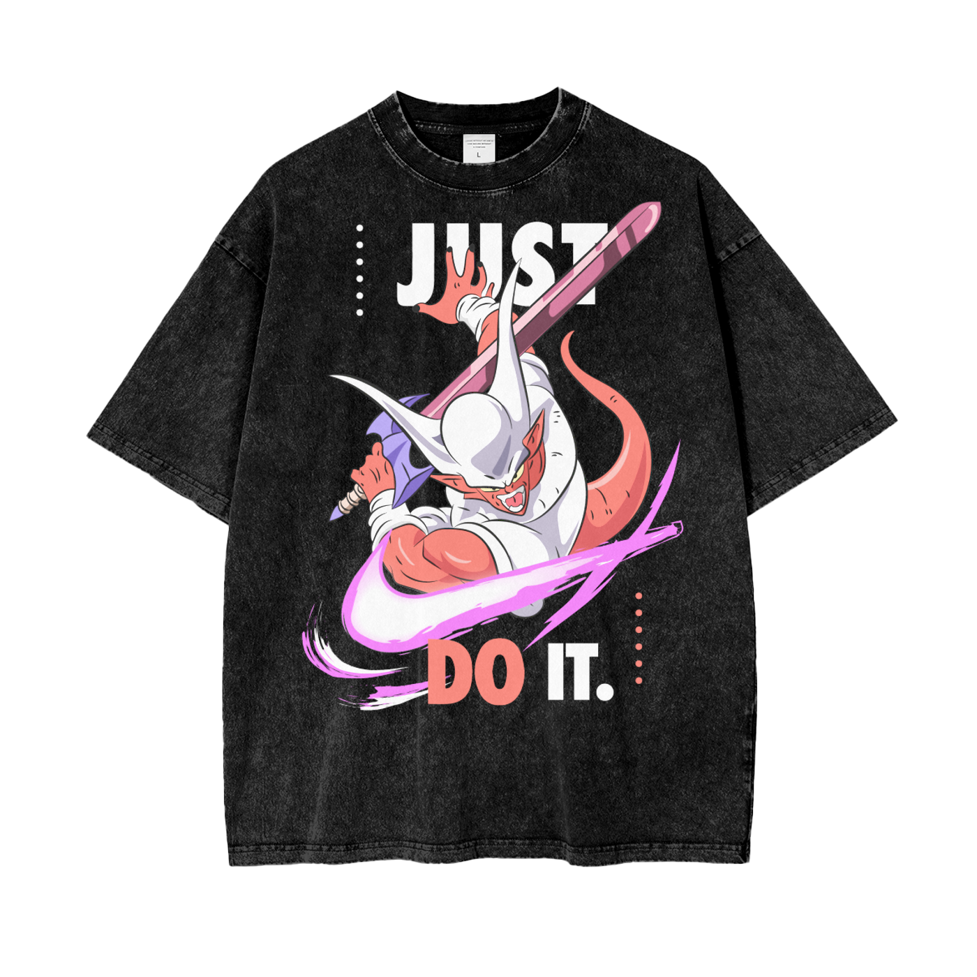 Janemba Dragonball Oversize Snow Washed T-Shirt