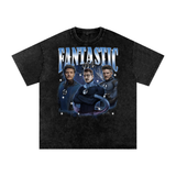 Fantastic Four Acid Wash Oversize T-Shirt