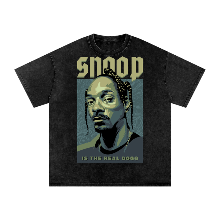 Snoop Dogg Acid Wash Oversize T-Shirt