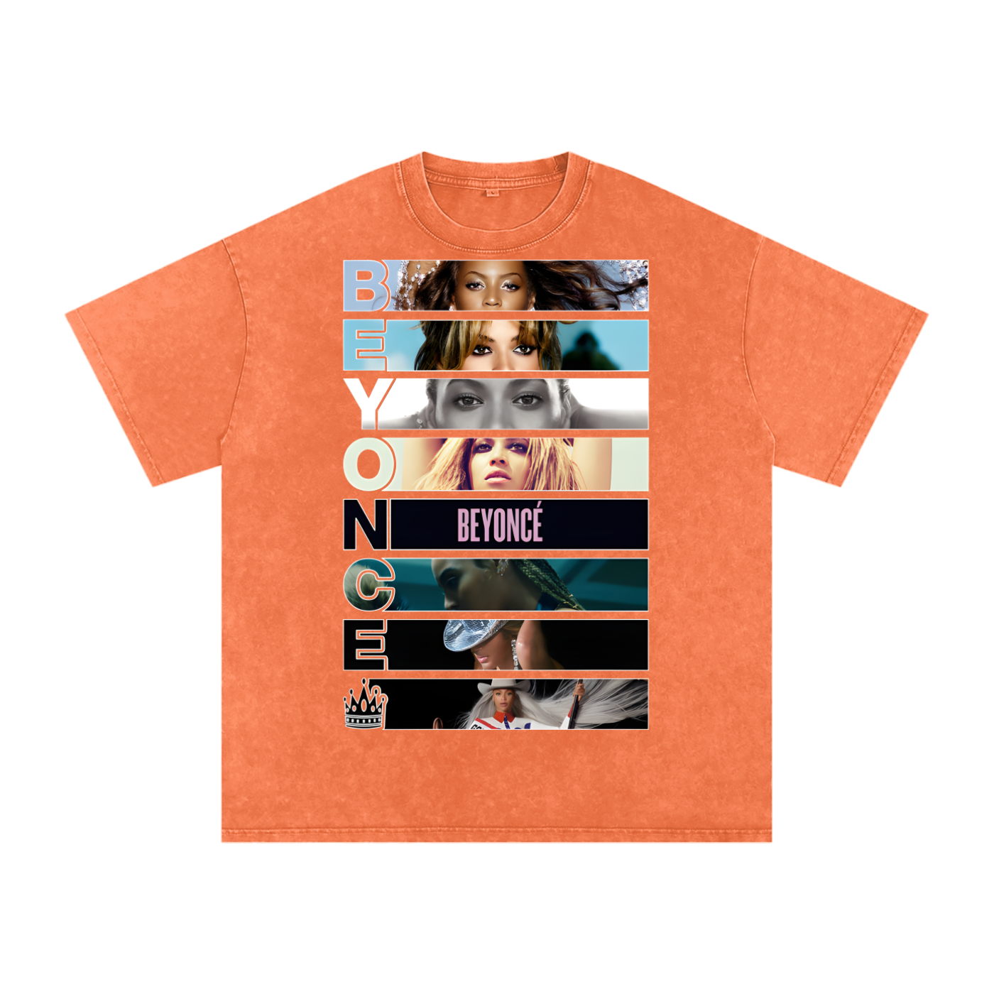 Beyonce Cowboy Carter Acid Wash Oversize T-Shirt