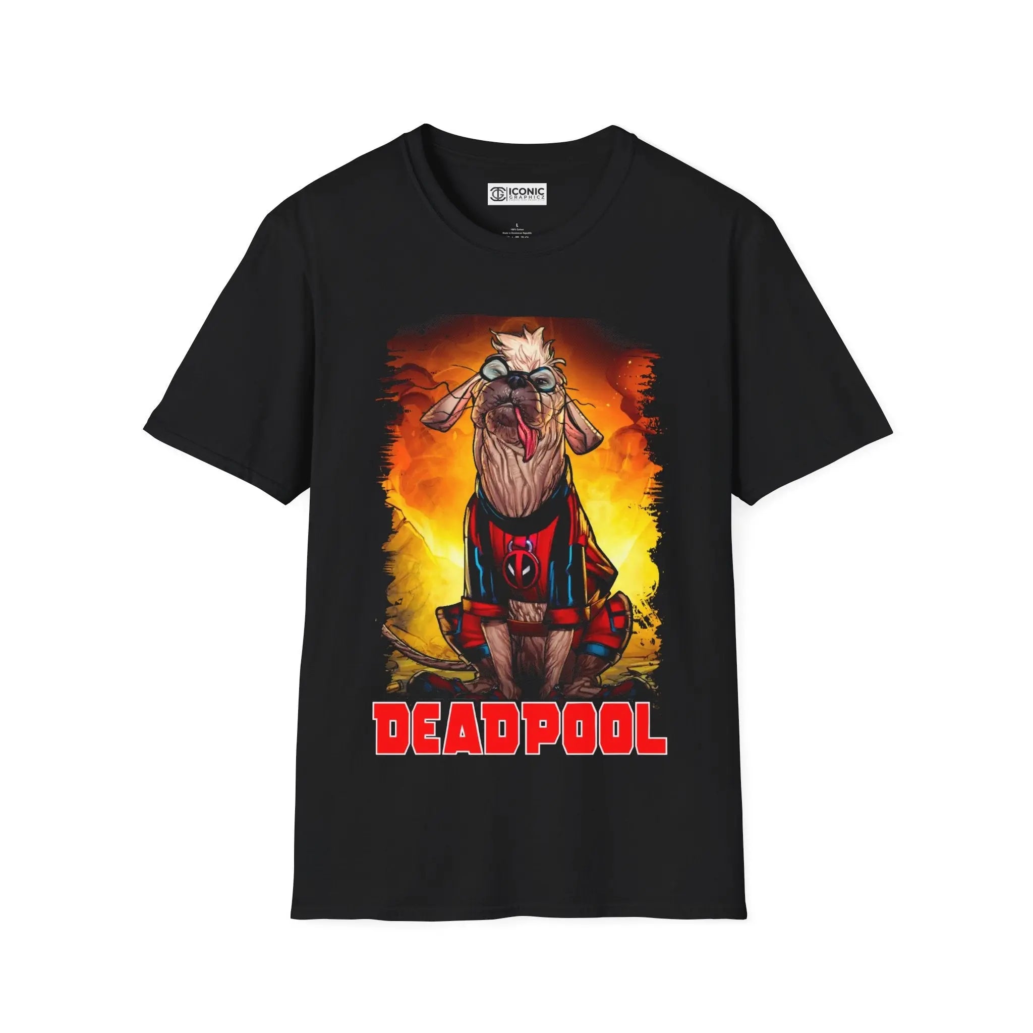 dogpool T-Shirt - Softstyle Comedy Tee for Marvel Fans Printify
