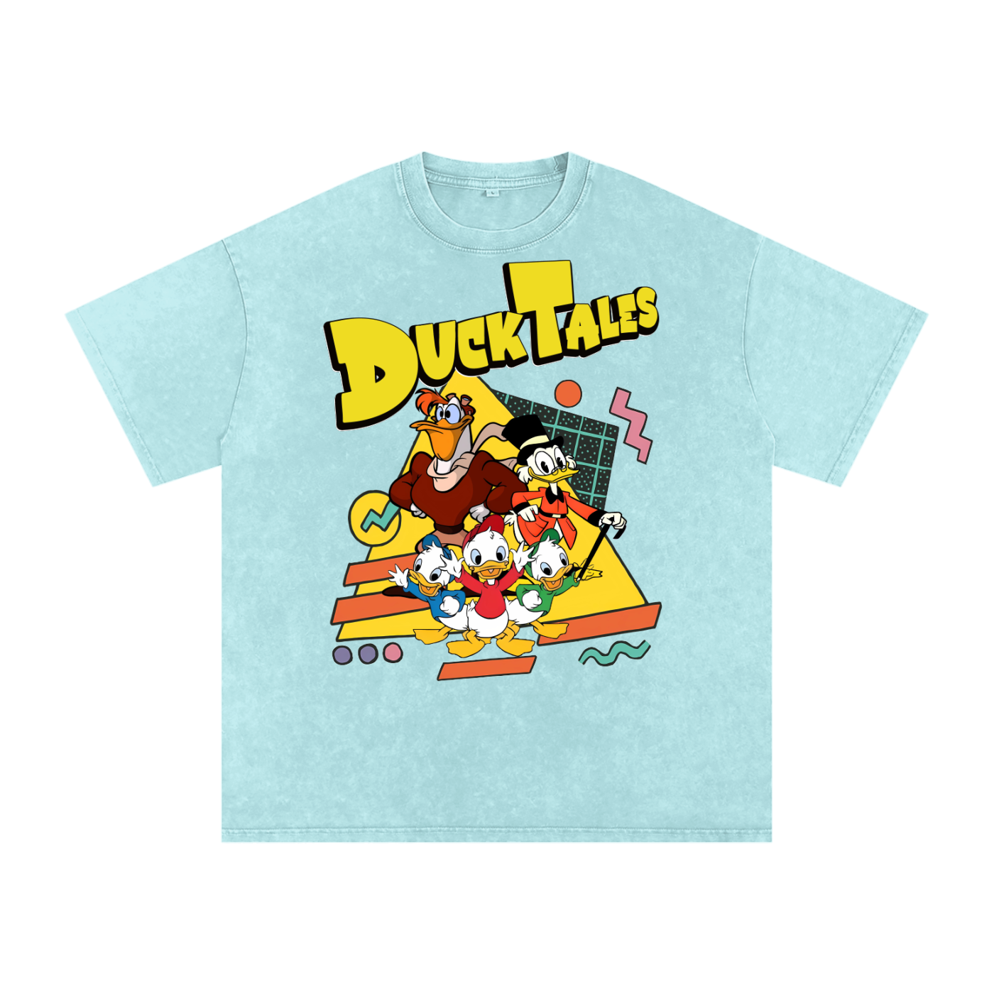 Duck Tales Acid Wash Oversize T-Shirt