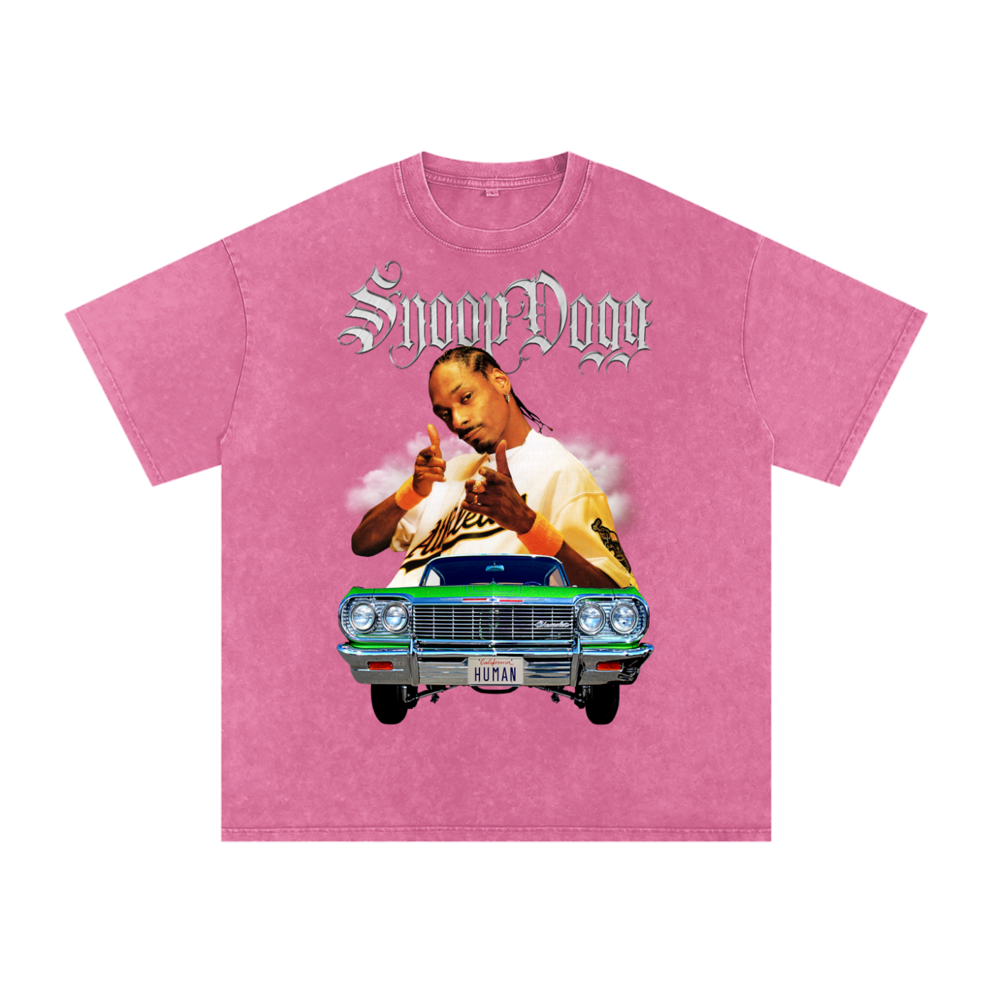 Snoop Dogg Acid Wash Oversize T-Shirt