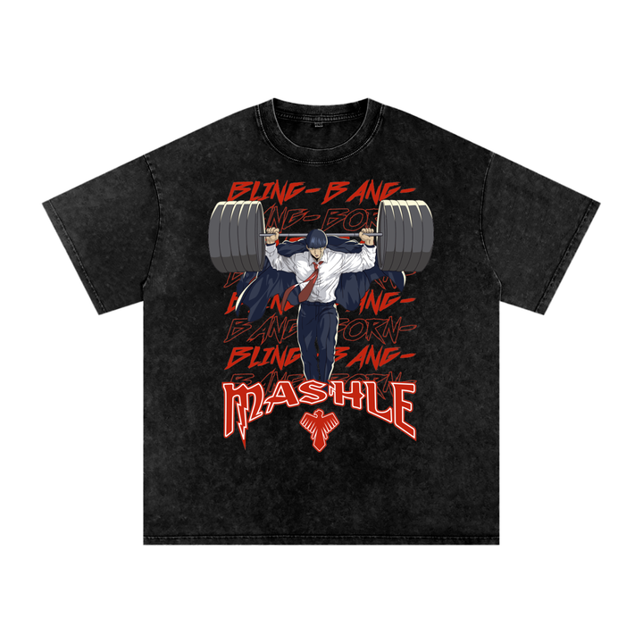 Mashlee Acid Wash Oversize T-Shirt