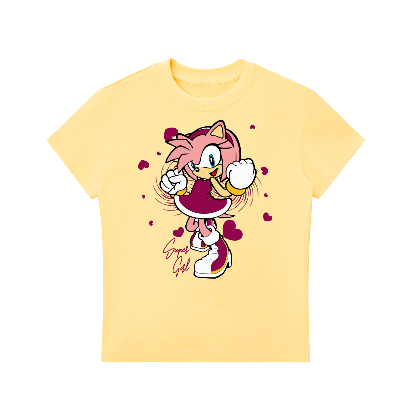 Essential Bodycon Crewneck T-Shirt