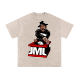 Jam Master Jay Acid Wash Oversize T-Shirt