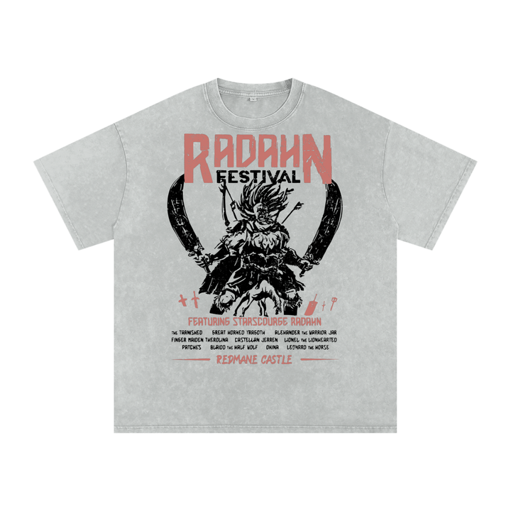 Elden Ring Acid Wash Oversize T-Shirt