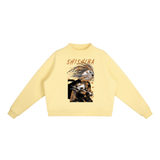 Shishiba Sakamoto Days Essential Fleece Mid-Neck Crew Sweatshirt