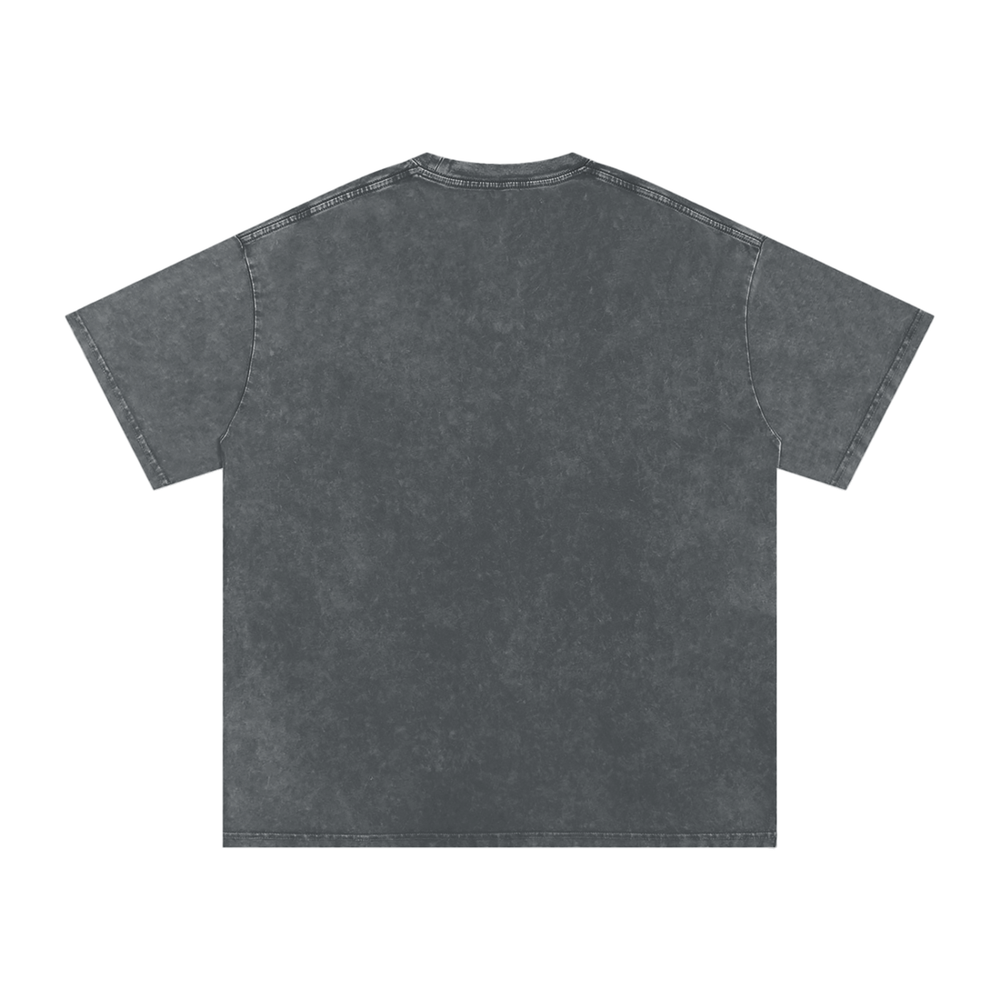 Naruto Shippuden Acid Wash Oversize T-Shirt